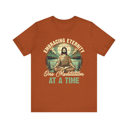 Embracing Eternity Shirt – Christian Yoga Jesus God Faith & Mindfulness Tee