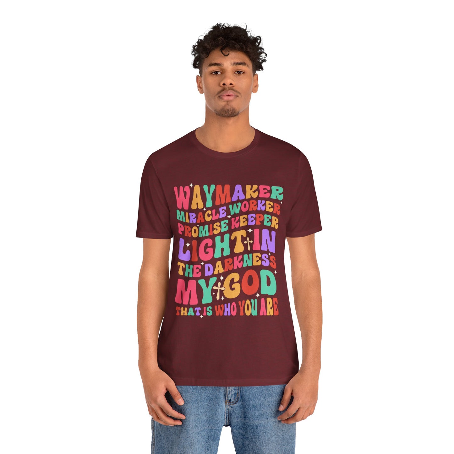 Waymaker Miracle Worker Shirt – Christian Worship My God Faith Tee