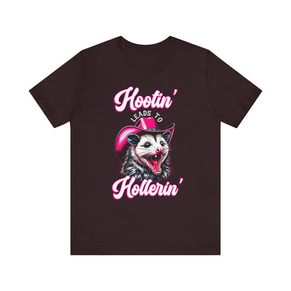 Opossum Hootin’ Hollerin’ 90s Vintage Retro Western T-Shirt