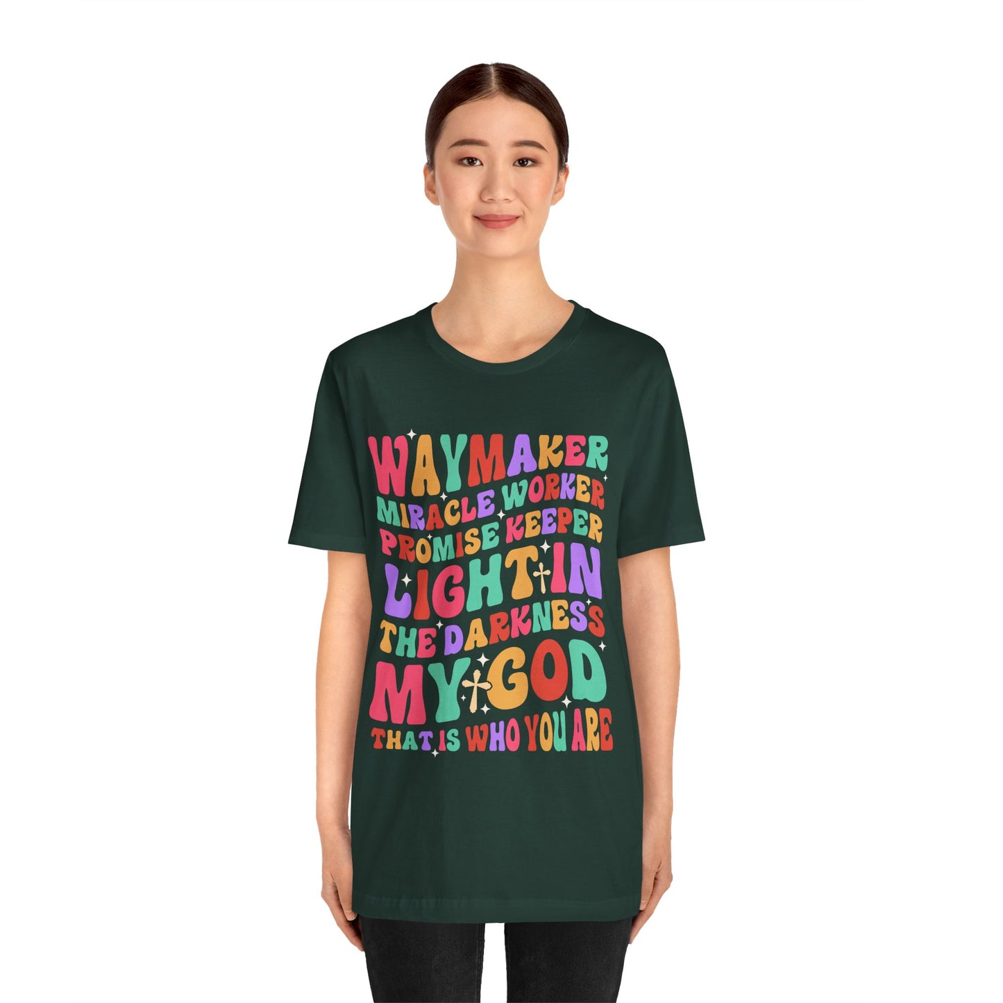 Waymaker Miracle Worker Shirt – Christian Worship My God Faith Tee
