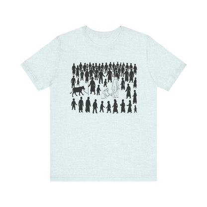 Jesus Pulling You from the Crowd Shirt – Christian Rescues Men Women Tee