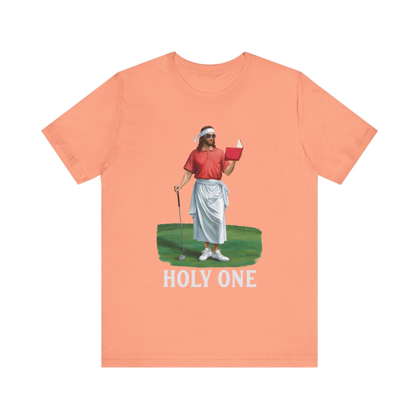 Jesus Golf Holy One Shirt – Funny Christian Faith & Sports Graphic Tee for Golfers