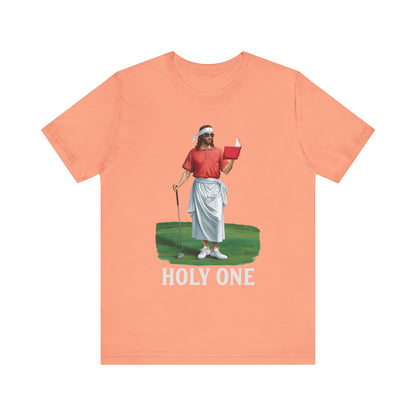 Jesus Golf Holy One Shirt – Funny Christian Faith & Sports Graphic Tee for Golfers