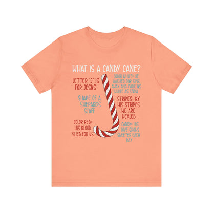 Candy Cane Christmas Christian Shirt – Believe Faith God Holiday Tee