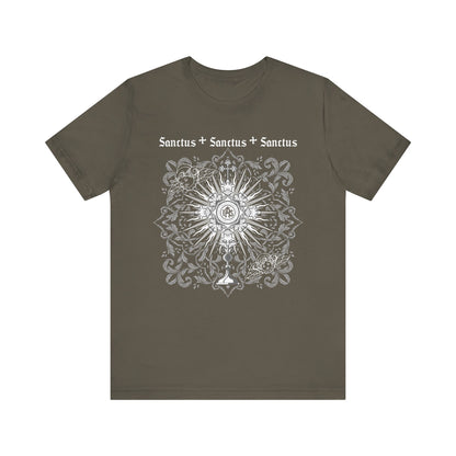 Sanctus Eucharist Shirt – Catholic Traditional Latin Mass Jesus Tee