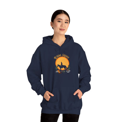 Texas Squad Cowboy Hoodie – Riding Horse Howdy Western Rodeo Pullover