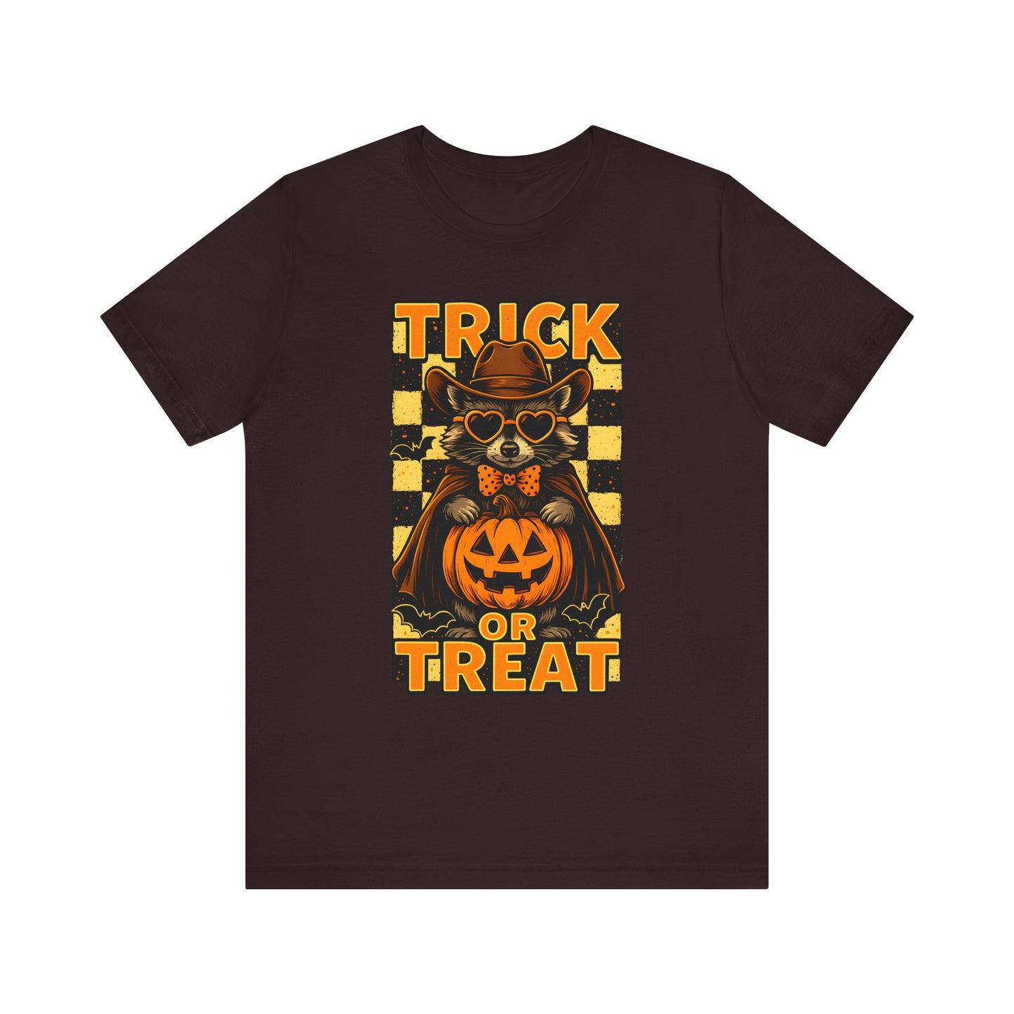 Trick or Treat Cowboy Raccoon Shirt – Cute Western Pumpkin Halloween Tee