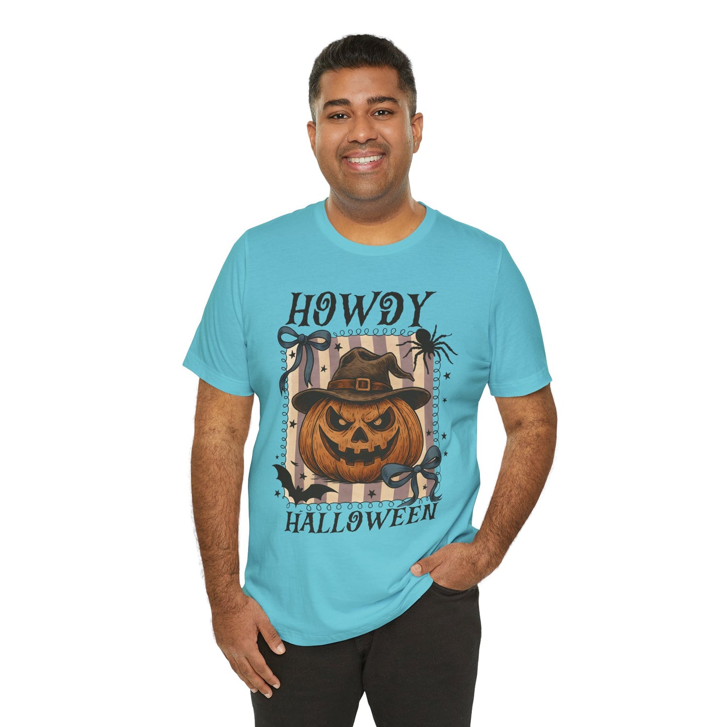 Howdy Halloween Shirt – Cute Coquette Pumpkin Western Fall Tee