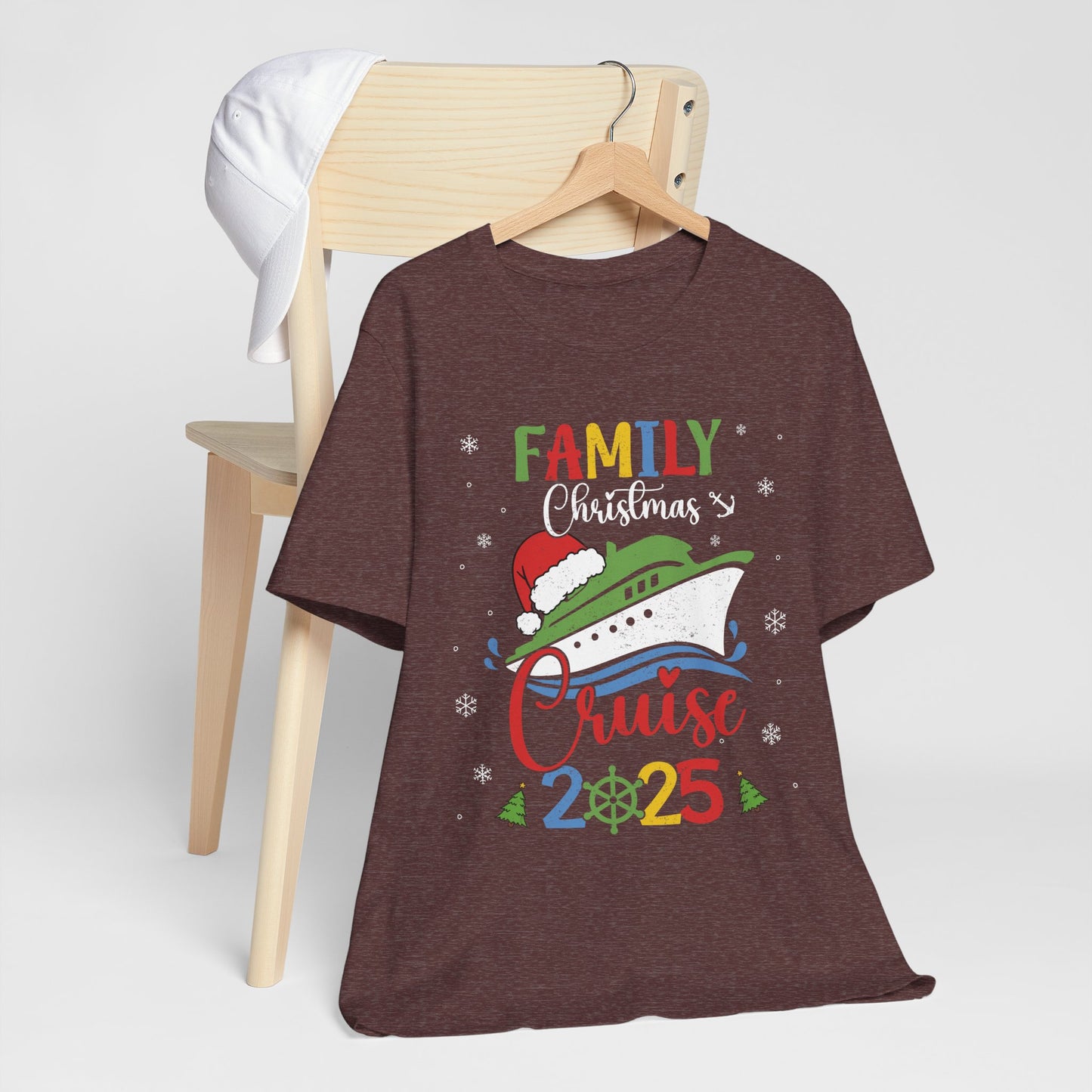 Family Christmas Cruise 2025 Shirt – Matching Cruisemas Family Vacation Tee, Holiday Boat Trip Outfit