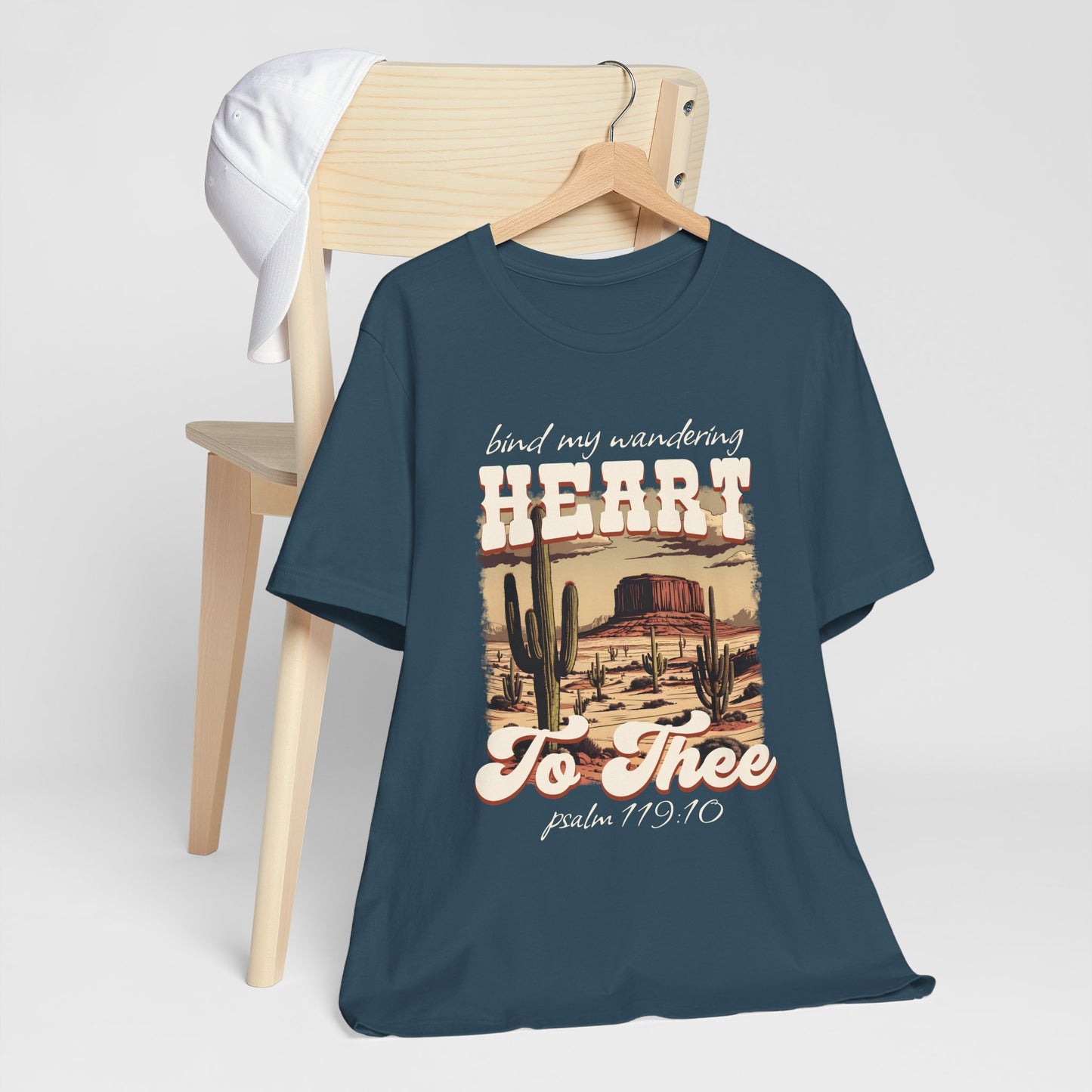 Bind My Wandering Heart to Thee Shirt – Boho Western Christian Texas Tee
