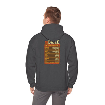 Bible Emergency Hotline Hoodie – Inspirational Christian God Faith Pullover