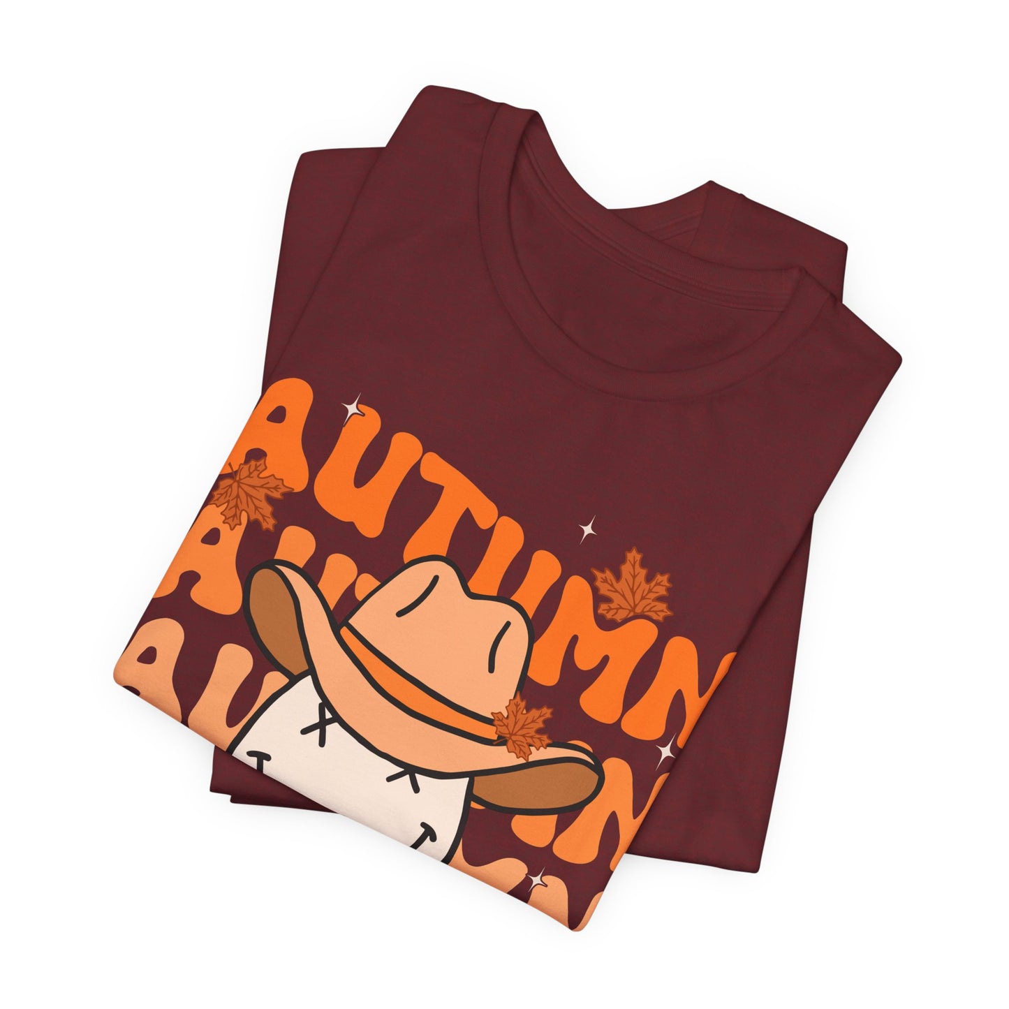 Retro Groovy Fall Shirt – Vintage 70s Smile Face Pumpkin Halloween Tee