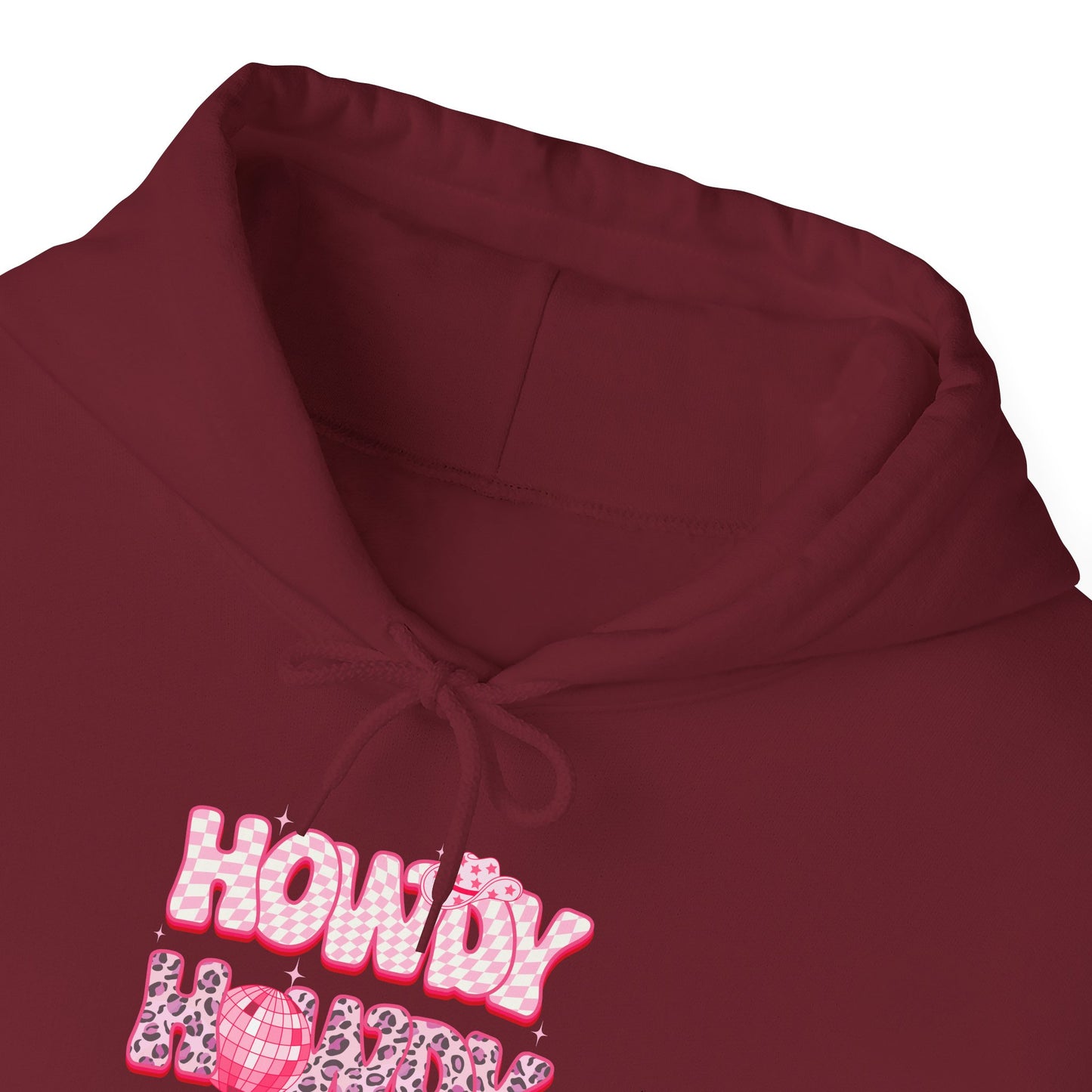 Disco Howdy Cowgirl Hoodie – Pink Leopard Western Rodeo Country Pullover