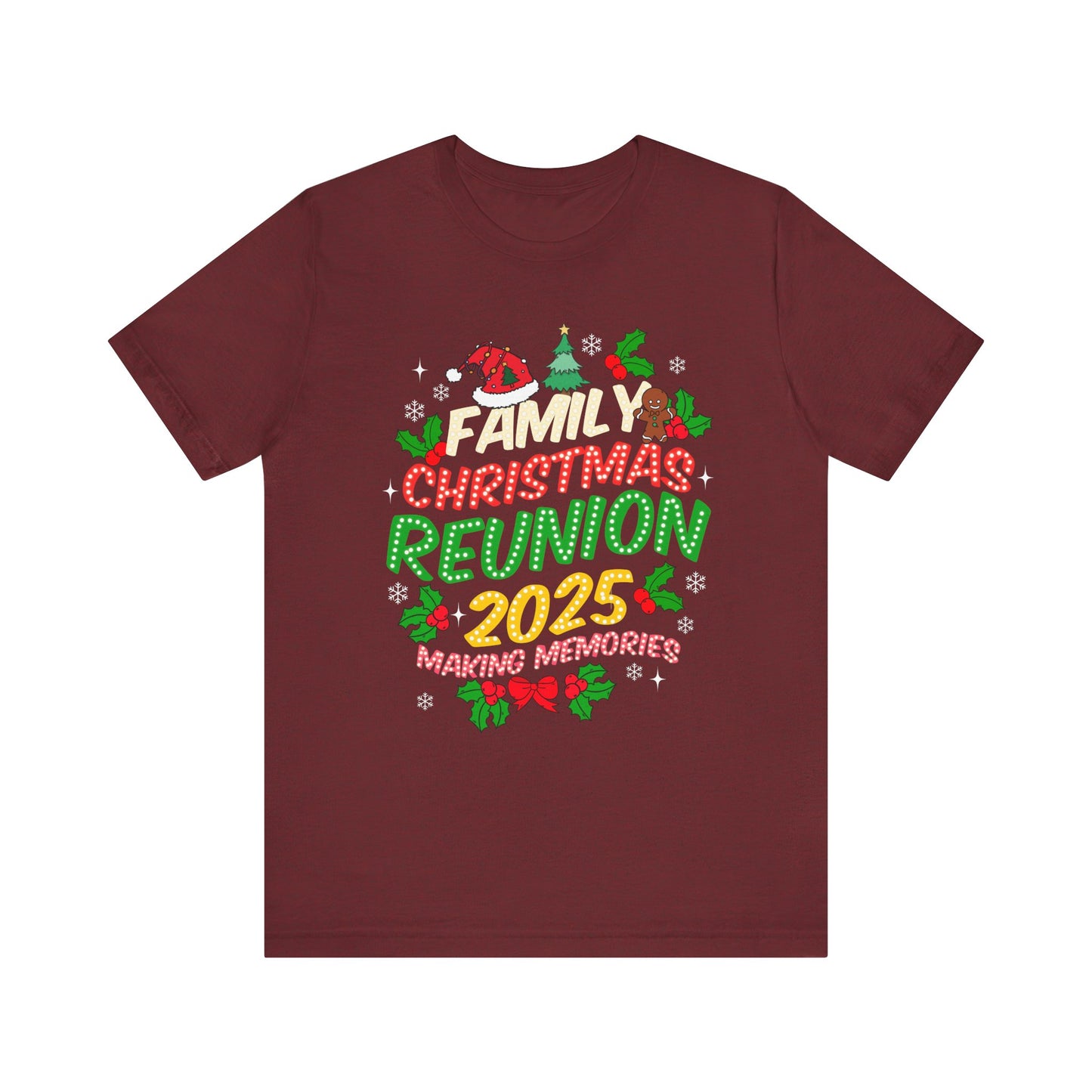 Family Christmas Reunion 2025 Shirt – Matching Holiday Memories Group Tee