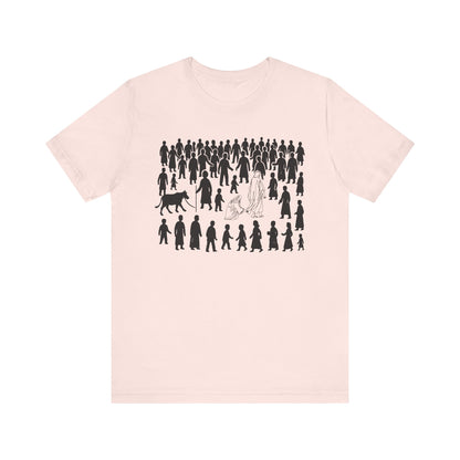 Jesus Pulling You from the Crowd Shirt – Christian Rescues Men Women Tee