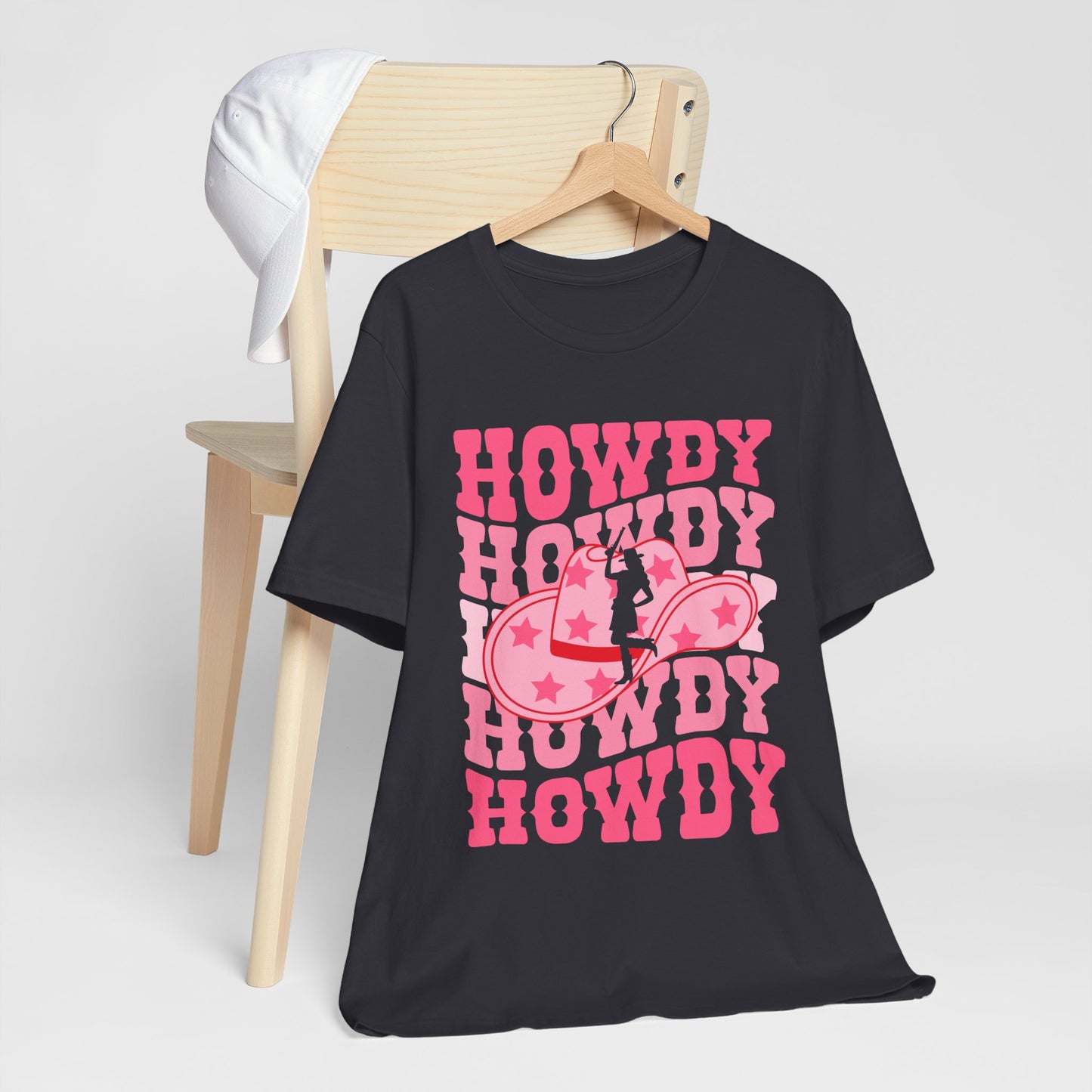 Howdy Pink Cowgirl Shirt – Disco Western Rodeo Country Girl Tee
