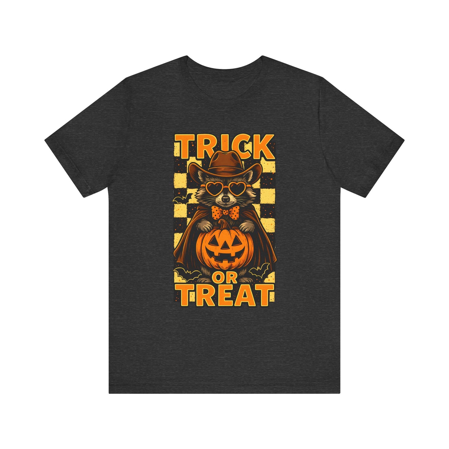 Trick or Treat Cowboy Raccoon Shirt – Cute Western Pumpkin Halloween Tee