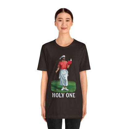 Jesus Golf Holy One Shirt – Funny Christian Faith & Sports Graphic Tee for Golfers