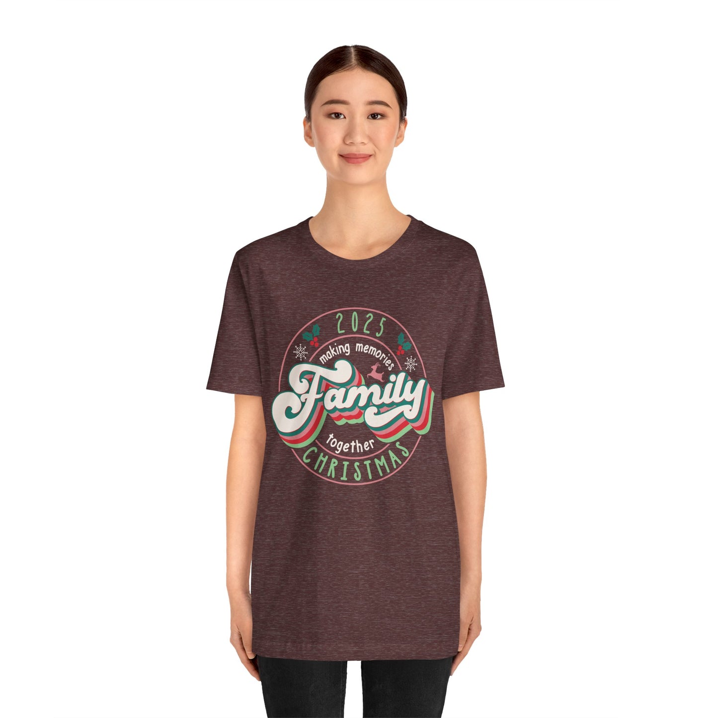 Retro Family Christmas 2025 Shirt – Vintage Matching Holiday Memories Tee