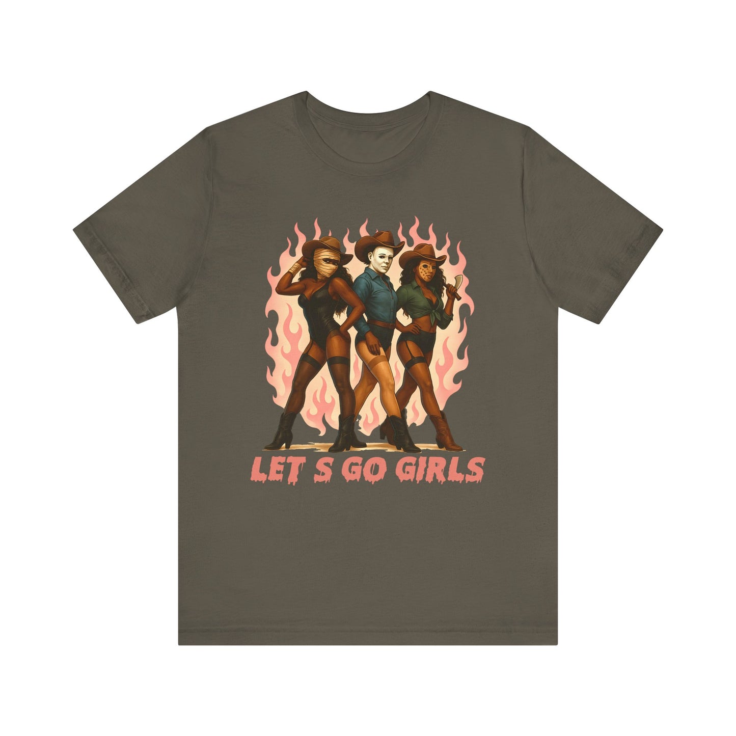 Let’s Go Girls Shirt – Rodeo Cowgirl Squad Western Halloween Party Tee