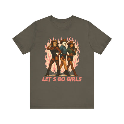 Let’s Go Girls Shirt – Rodeo Cowgirl Squad Western Halloween Party Tee