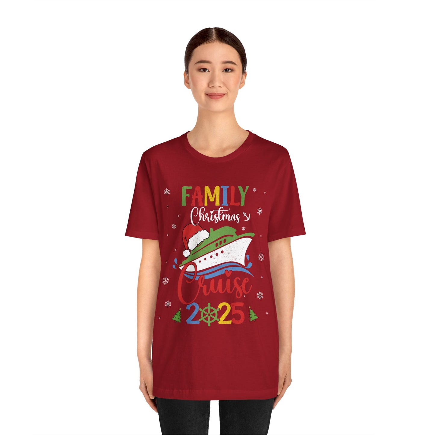 Family Christmas Cruise 2025 Shirt – Matching Cruisemas Family Vacation Tee, Holiday Boat Trip Outfit