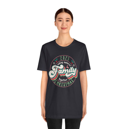 Retro Family Christmas 2025 Shirt – Vintage Matching Holiday Memories Tee
