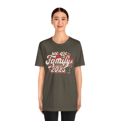 We Are Family Christmas Shirt – Retro Groovy 80s Matching Holiday Tee