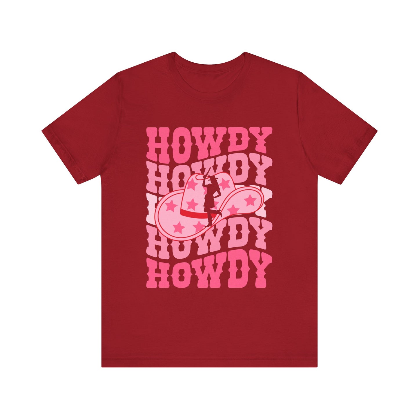 Howdy Pink Cowgirl Shirt – Disco Western Rodeo Country Girl Tee