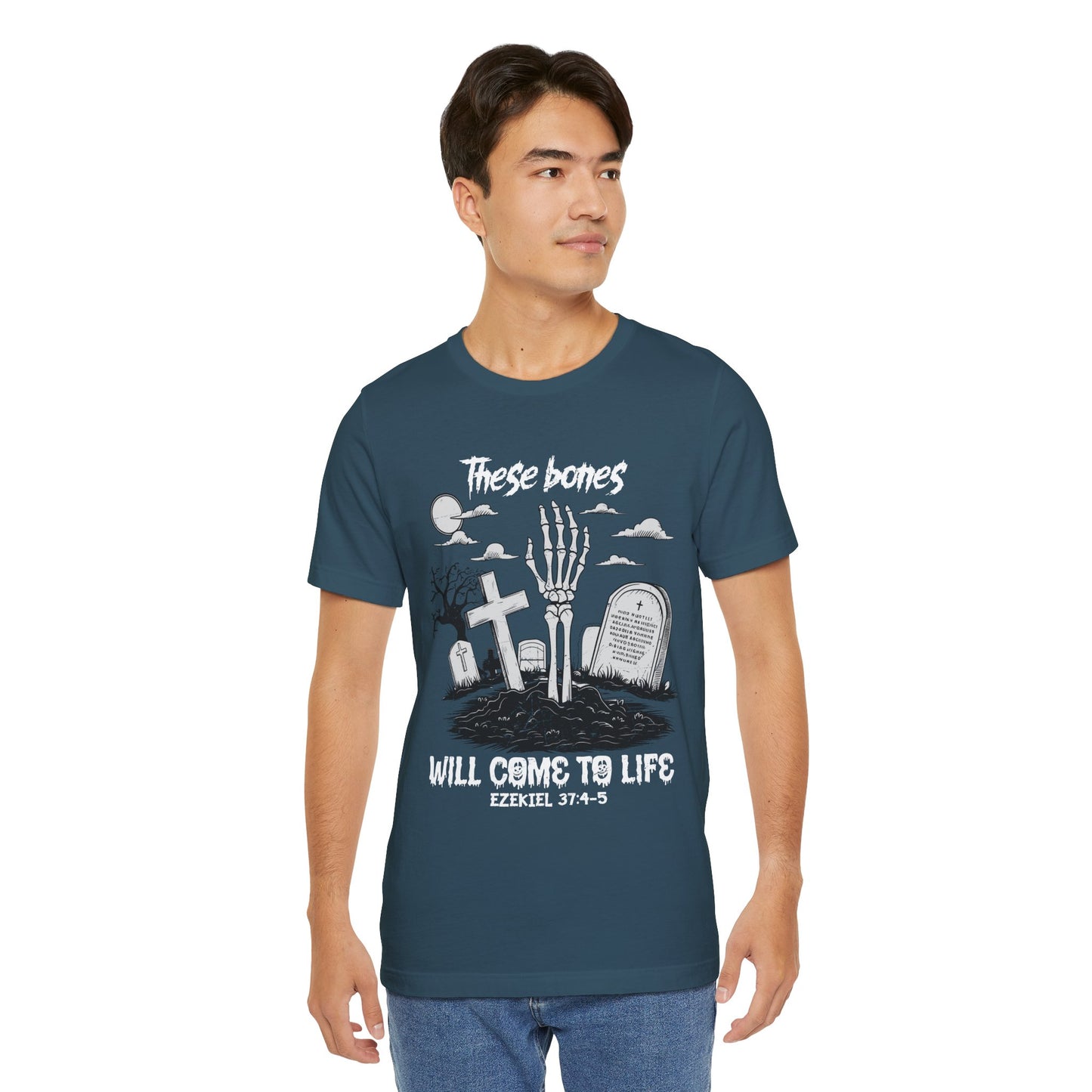 These Bones Will Come to Life Shirt – Christian Skeleton Halloween Tee