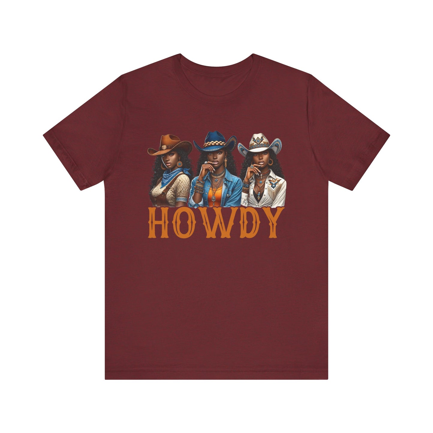 Howdy Black Cowgirl Shirt – Western Rodeo Melanin African American Tee