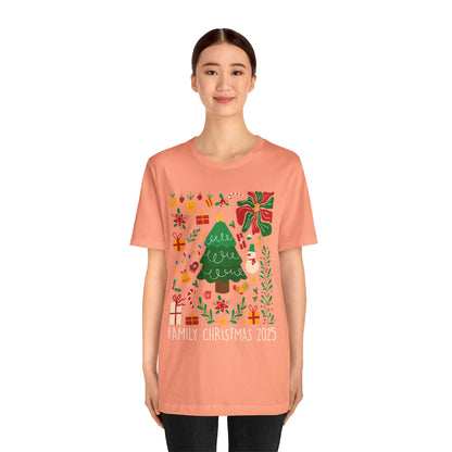 Family Christmas 2025 Shirt – Vintage Boho Holiday Family Group Shirt
