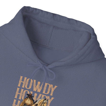 Howdy Black Cowgirl Hoodie – Country Western Rodeo Melanin Texas Pullover