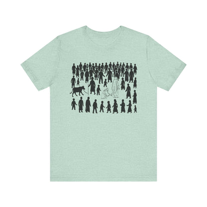 Jesus Pulling You from the Crowd Shirt – Christian Rescues Men Women Tee