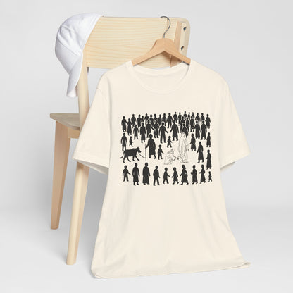 Jesus Pulling You from the Crowd Shirt – Christian Rescues Men Women Tee