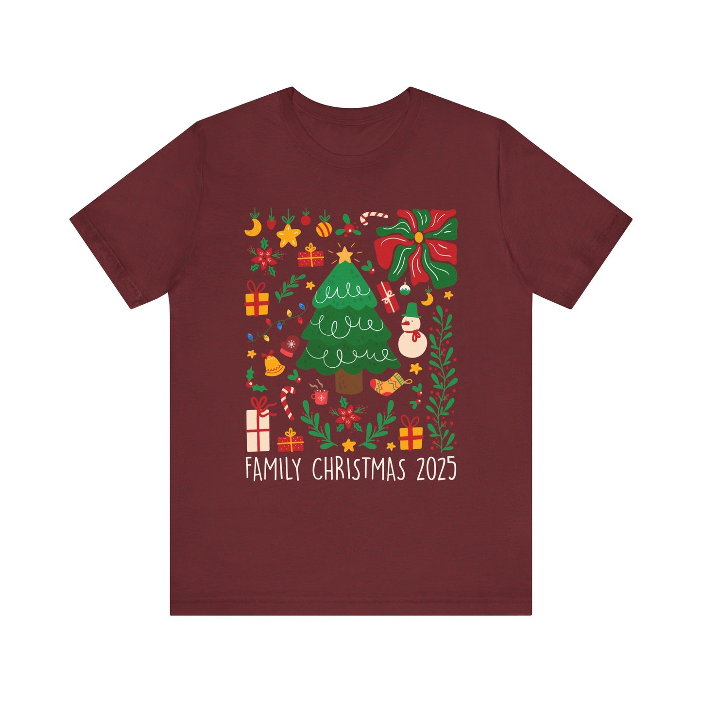 Family Christmas 2025 Shirt – Vintage Boho Holiday Family Group Shirt