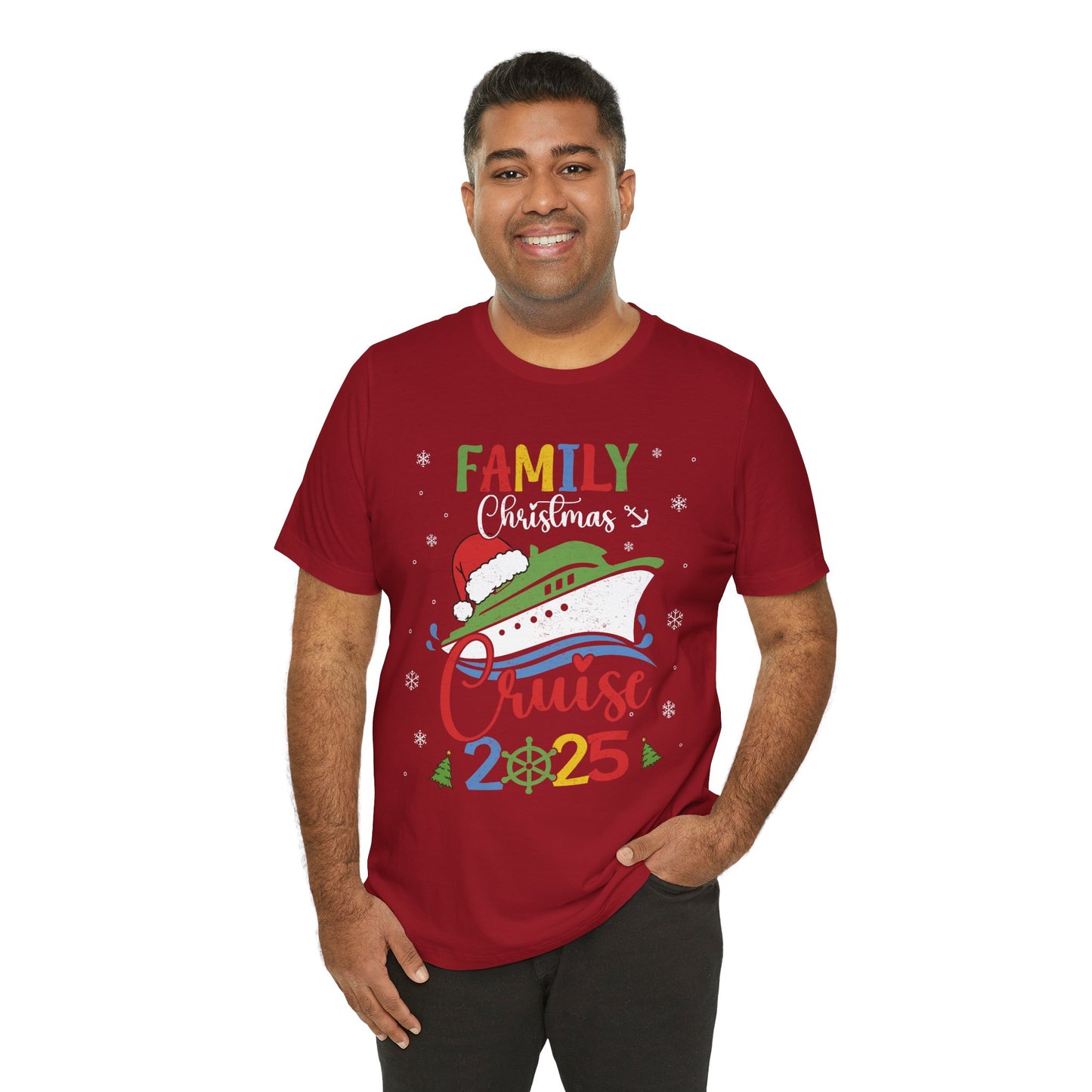 Family Christmas Cruise 2025 Shirt – Matching Cruisemas Family Vacation Tee, Holiday Boat Trip Outfit