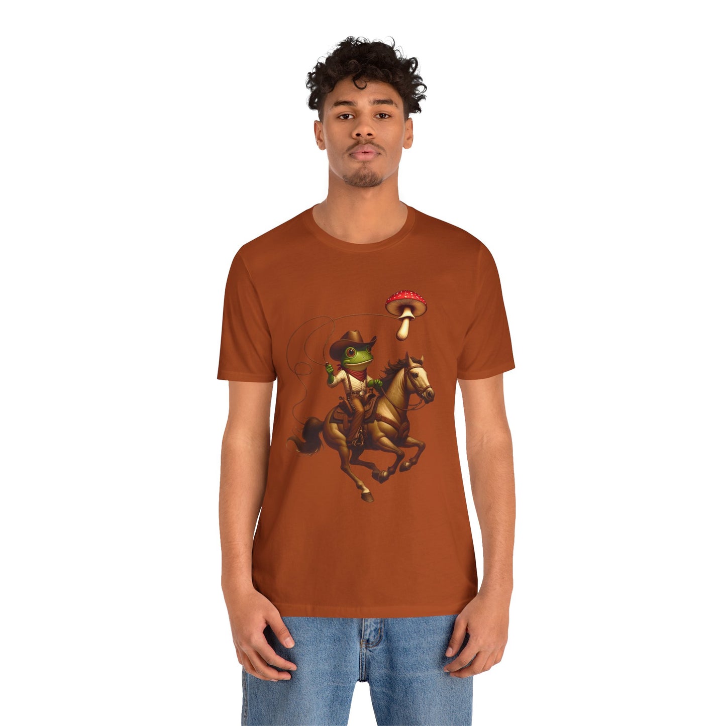 Howdy Cowboy Frog Shirt – Funny Western Rodeo Frogcore Texas Tee
