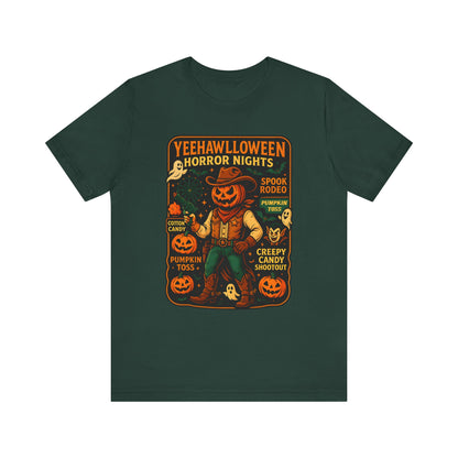 Yeehawlloween Shirt – Western Rodeo Halloween Carnival Cowgirl Cowboy Tee