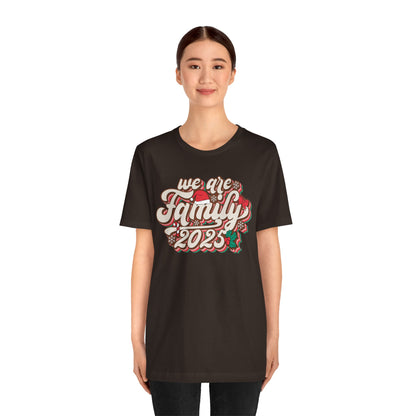 We Are Family Christmas Shirt – Retro Groovy 80s Matching Holiday Tee