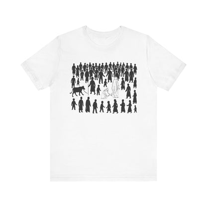 Jesus Pulling You from the Crowd Shirt – Christian Rescues Men Women Tee