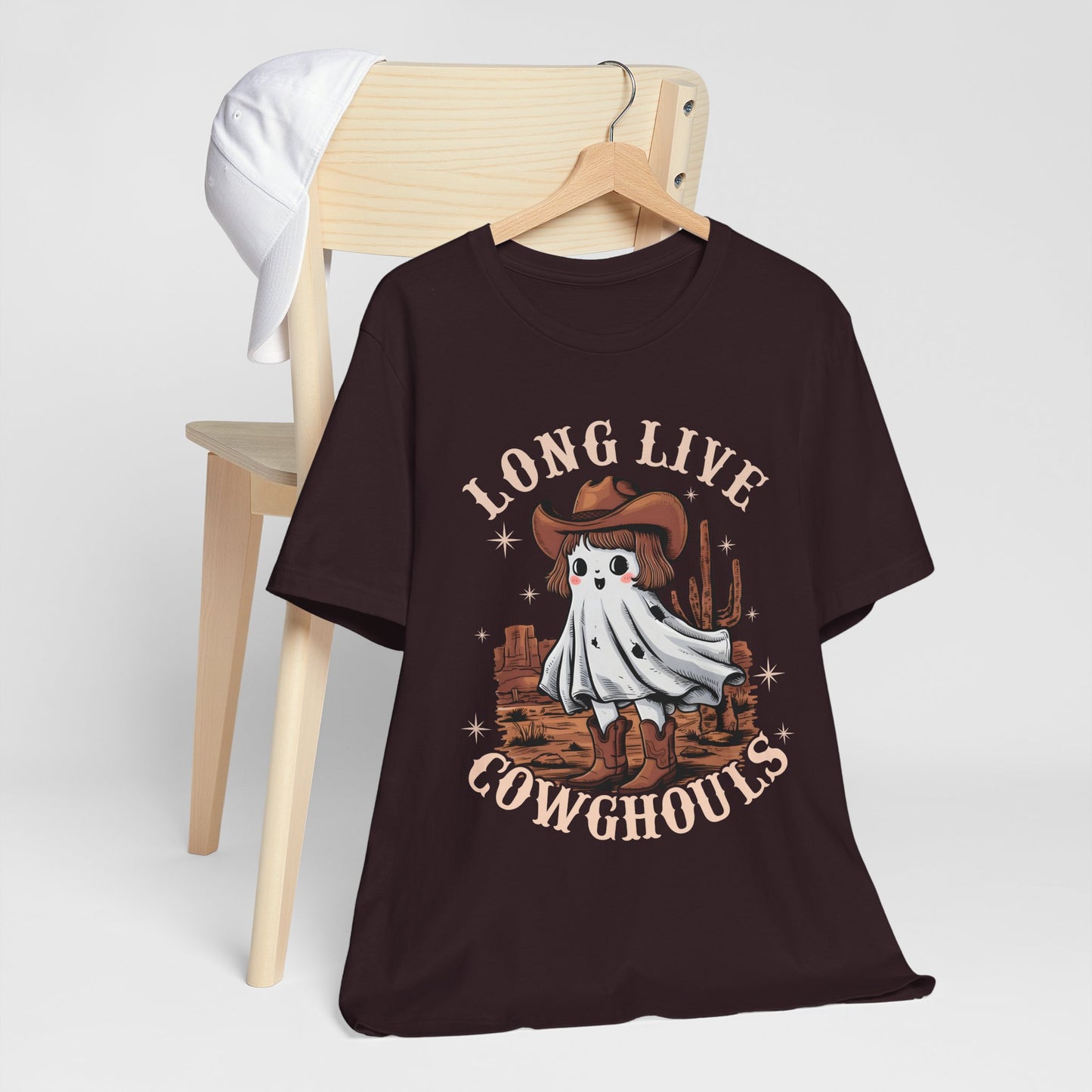 Long Live Cowghouls Shirt – Cute Western Ghost Cowgirl Halloween Tee