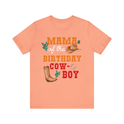 Howdy Mama of the Birthday Cowboy Shirt – Western Rodeo Party Matching Family Tee