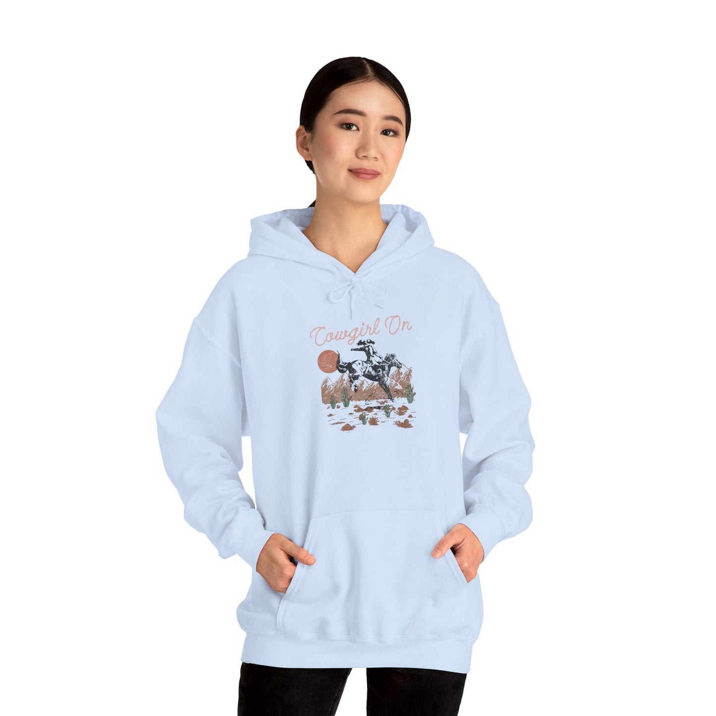 Cowgirl Howdy Hoodie – Southern Western Country Rodeo Vintage Pullover