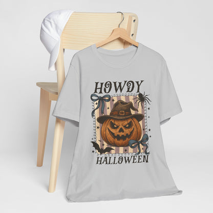 Howdy Halloween Shirt – Cute Coquette Pumpkin Western Fall Tee