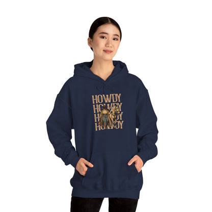 Howdy Black Cowgirl Hoodie – Country Western Rodeo Melanin Texas Pullover