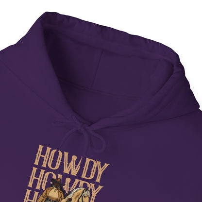 Howdy Black Cowgirl Hoodie – Country Western Rodeo Melanin Texas Pullover