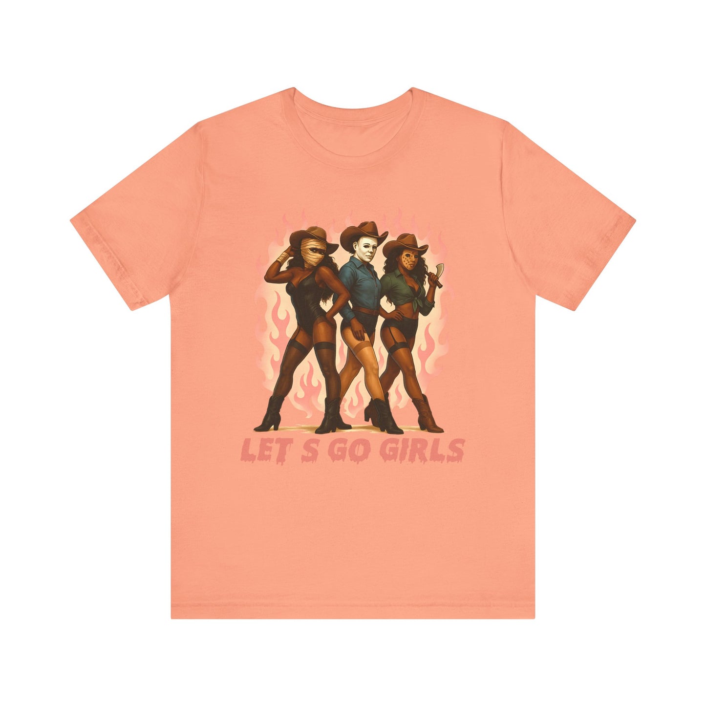 Let’s Go Girls Shirt – Rodeo Cowgirl Squad Western Halloween Party Tee