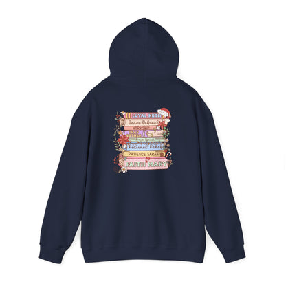 Christmas Bible Verse Hoodie – Christian Book Flowers Jesus Faith Pullover