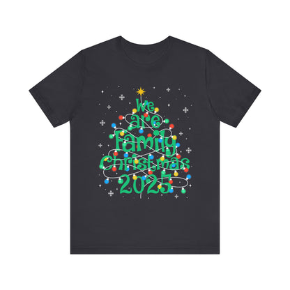We Are Family Christmas 2025 Shirt – Matching Holiday Tree Lights Reunion Tee